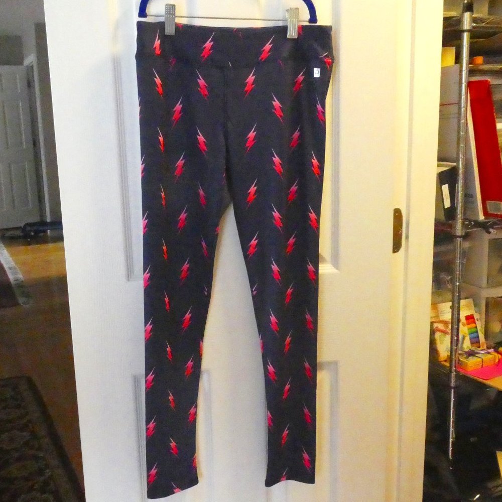 NWT Rockets of Awesome Girls Sz 14 Bolt Leggings